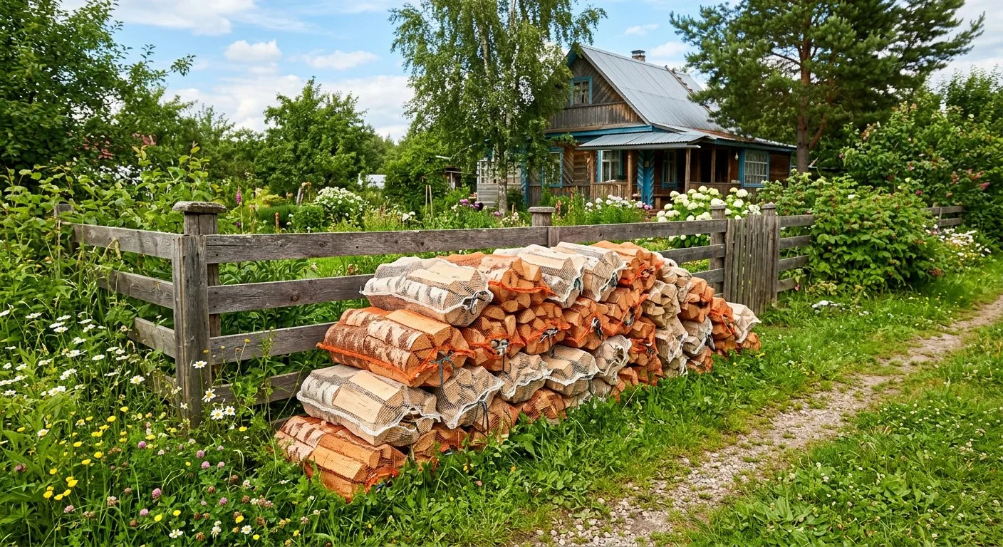 Дрова для дачи в Верее